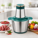 3L STAINLESS STEEL ELECTRIC CHOPPER – POWERFUL FOOD PROCESSOR