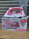 Roch Steam Iron Box – Non-Stick Soleplate, Steam & Dry Ironing with Adjustable Temperature