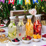 1.5L Juice Carafe with Airtight Lid – Fridge Drink Pitcher.