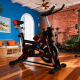Sport Gym Fit Portable Spin Bike – Adjustable Indoor Exercise Bike