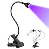 Portable UV USB Nail Polish Lamp – Flexible Clip-On Gel Polish Dryer for Manicure & Pedicure