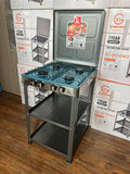 Eurochef Full Gas Standing Cooker with Shelves – Efficient & Spacious Cooking Solution