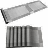 PVC Table Mats – Set of 6 Pieces.