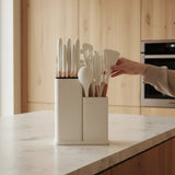 Original 19-Piece Silicone Kitchen Set – Spoons, Knives & Chopping Board