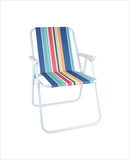 Folding Camping & Picnic Chair with Canopy Strips – Portable Outdoor Folding Chair