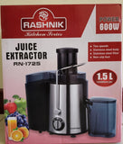 RASHNIK JUICER EXTRACTOR – ELECTRIC FRUIT & VEGETABLE JUICER