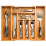 Multifunctional Bamboo Drawer Organizer – Sustainable & Stylish .