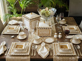 30-Piece High-Quality Dinner Set – Elegant Complete Tableware Set for Family Dining & Entertaining