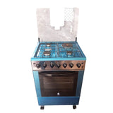 Euroken 60×65 3+1 Standing Cooker with Electric Double Heater Oven
