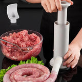 Manual Sausage Stuffer – 2.2lb Capacity | Stable Horizontal Design