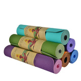 Monochrome Non Slip Yoga Mat.