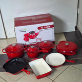 Cast Iron Enamel Cooking Pot – Multi-Purpose Kitchen Casserole