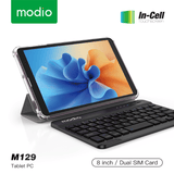 Modio M129 Kids Tablet 8" – 8GB RAM + 512GB Storage with Keyboard & Mouse