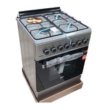 MIKA ORYX Standing Cooker – 50cm x 60cm, 4‑Burner Gas + Oven.