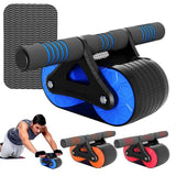 Fitness Ab Roller Coaster Wheel – Double-Wheeled Core Trainer.