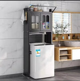 Premium Over-The-Toilet Bathroom Storage Cabinet – Space-Saving & Stylish.