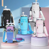 Cooler Bag Water Bottle Carrier Bag with Phone Pocket – Compatible with Stanley Cups