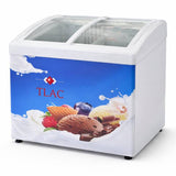 TLAC 156L Display Freezer – Commercial Glass Door Freezer
