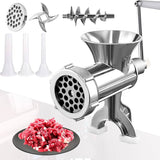 12-Inch Alloy Meat Mincer/Grinder – Heavy Duty Manual Meat Grinder