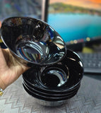 6-Inch Black Serving Bowls – Modern, Durable & Elegant Tableware