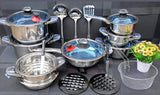 MARWA 30-Piece Stainless Steel Cookware Set

SKU: 02618