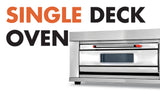 Euromax Commercial Deck Oven – 1 Deck, 2 Trays (Free Trays Included)