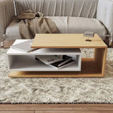 Executive Floating Laminated Coffee Table – Modern Stylish Living Room Centre Table
