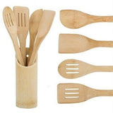 Elegant Bamboo Kitchen Set – Natural, Stylish & Practical