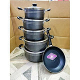 TC 14-Piece Heavy Non-Stick Sufuria Pot & Pan Set