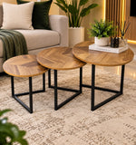 Modern 3-in-1 Executive Pure Marble Table – Elegant & Luxurious