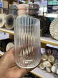 Ribbed Drinking Water/Juice Glass – 440ml
