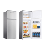 Rebune 225 L Double Door No-Frost Refrigerator – White