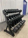 Hexagon Rubber-Coated Dumbbells – 5kg & 10kg Single Hand Weights for Home & Gym Workouts