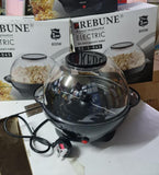 Rebune Popcorn Maker Machine – Hot Air Popcorn Popper for Home