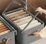 Wardrobe Organizer with Cover – Stylish & Space-Saving Storage
