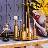 Luxury Gold Candle Holders – Elegant Metal Candlesticks for Home & Events