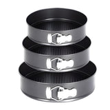 3-Piece Round Baking Tins Set.