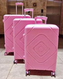3-in-1 Rubber Travel Suitcase Luggage Bag Set (10kg, 15kg & 25kg)