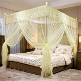 4-Stand Net Rail Mosquito Net – Protect & Decorate
