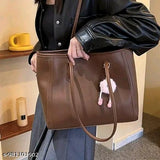 Brown Quality Leather Tote Bag – Elegant, Spacious & Stylish