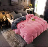 Luxury Velvet Duvet Bedding Set – 6×7 (Complete Set)