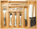 Multifunctional Bamboo Drawer Organizer – Sustainable & Stylish .