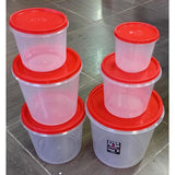 6PCS Ever Fresh Round Food Storage Container Set – Airtight Kitchen Storage