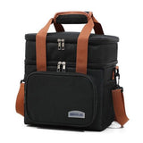 Double Compartment Thermal Insulated Lunch Bag – Oxford Fabric Food Storage Bag