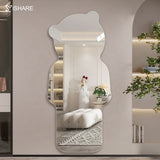 Dolly Shape Acrylic Mirror – 120 × 40cm Wall Mirror