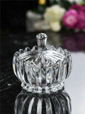 Elegant Glass Sugar Dish with Lid – 350g
