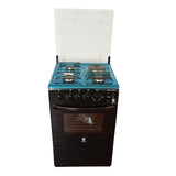 Euroken Standing Cooker – 3 Gas Burners + 1 Electric Oven | 50×55 cm