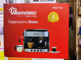 Ramtons Cappuccino Maker RM753 – Barista‑Style Coffee at Home.