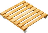 25×25cm Plant Roller Base Stand – Movable Flower Pot Trolley