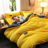 Weaver Brand Luxury Velvet Duvet Bedding Set – 6×7